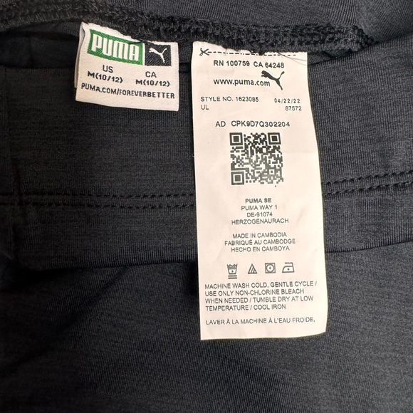 PUMA GIRLS' CORE LEGGINGS - Picture 2 of 2